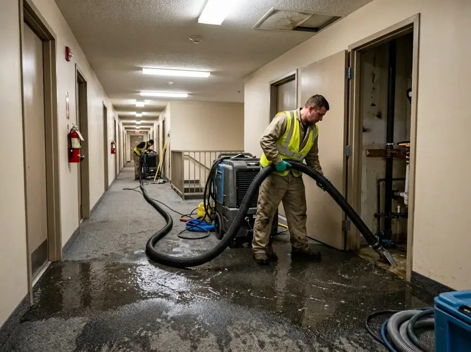multi-unit-apartment-hallway-f-005 — frequently asked questions, Emergency Burst Pipe Water Extraction & Removal in Worceste…
